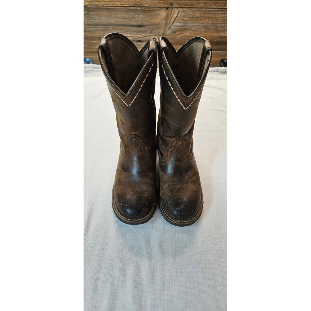 Ariat Fatbaby Heritage Brown Pink Western Cowgirl Boots 10015374 Womens 8B